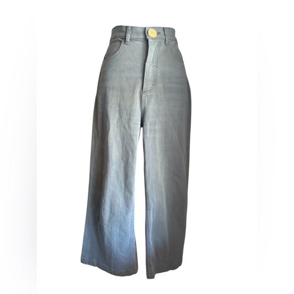 Whimsy + Row women’s Light Blue wide leg Women's Jeans sz 28 - Picture 2 of 9